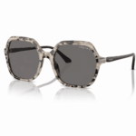 Vogue VO5561S 307681 en perspectiva con montura Ivory Tortoise y varillas negras