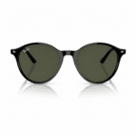 Lentes de sol Ray-Ban RB2230 901/31 con montura pulido negro y cristales g-15 verde, vista frontal sobre fondo blanco.