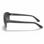Lentes de sol Ray-Ban RB3663 004/71 con estructura metal y varillas de 145 mm, vista lateral sobre fondo blanco.