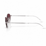 Lentes de sol Ray-Ban RB3767 003/8H con estructura metal y varillas de 145 mm, vista lateral sobre fondo blanco.