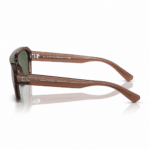 Ray-Ban RB4397 6678/82 lentes de sol con estructura acetato, cristales verde oscuro y varillas de 145 mm, vista lateral sobre fondo blanco.