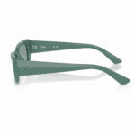 Ray-Ban RB4425 6762/82 lentes de sol con estructura nailon, cristales verde petrol y varillas de 145 mm, vista lateral sobre fondo blanco.