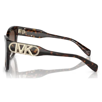 Michael Kors MK2182U 300613 con montura dark tortoise, vista lateral sobre fondo blanco.