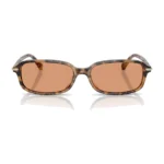 Michael Kors MK2288U 3930/7 Agra con montura carey y lentes marrón, vista frontal sobre fondo blanco.