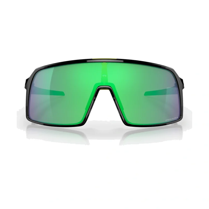 Oakley Sutro OO9406-0337 con montura Black Ink y lentes Prizm Jade, vista frontal sobre fondo blanco.