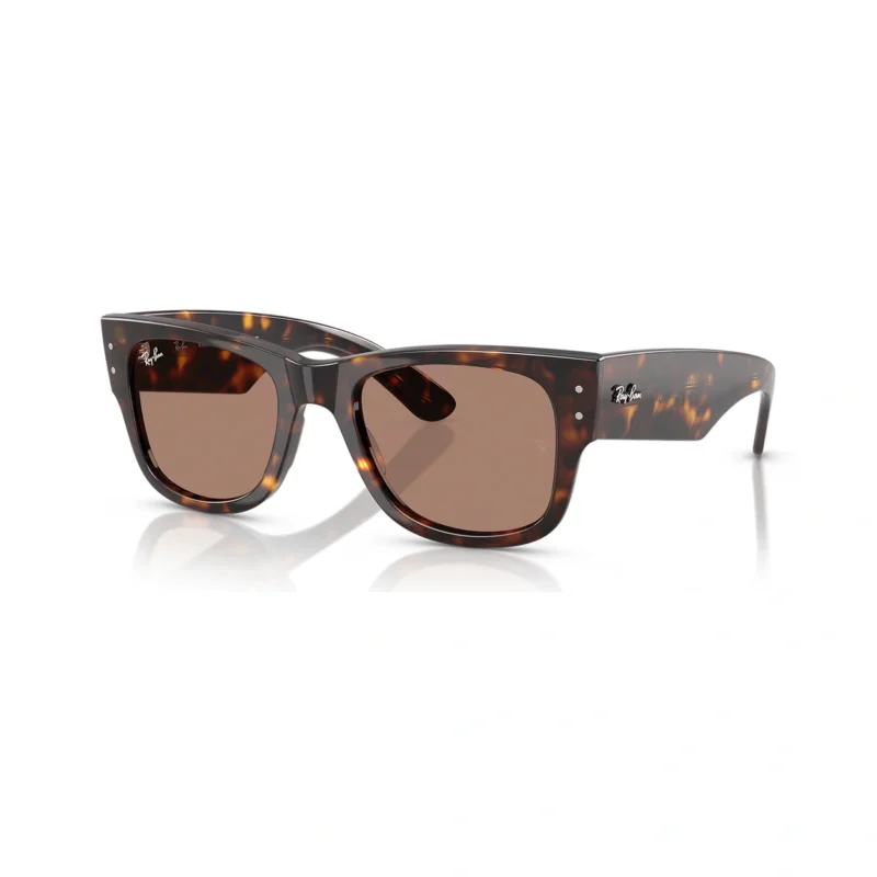 Ray-Ban RB0840S 902/1A vista diagonal sobre fondo blanco.