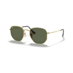 Ray-Ban RB3548N 001 vista diagonal sobre fondo blanco.