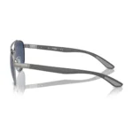 Ray-Ban RB3736 004/80 vista lateral sobre fondo blanco.