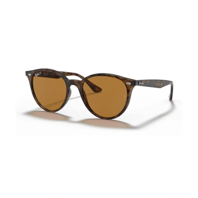 Ray-Ban RB4305 710/83 vista diagonal sobre fondo blanco.